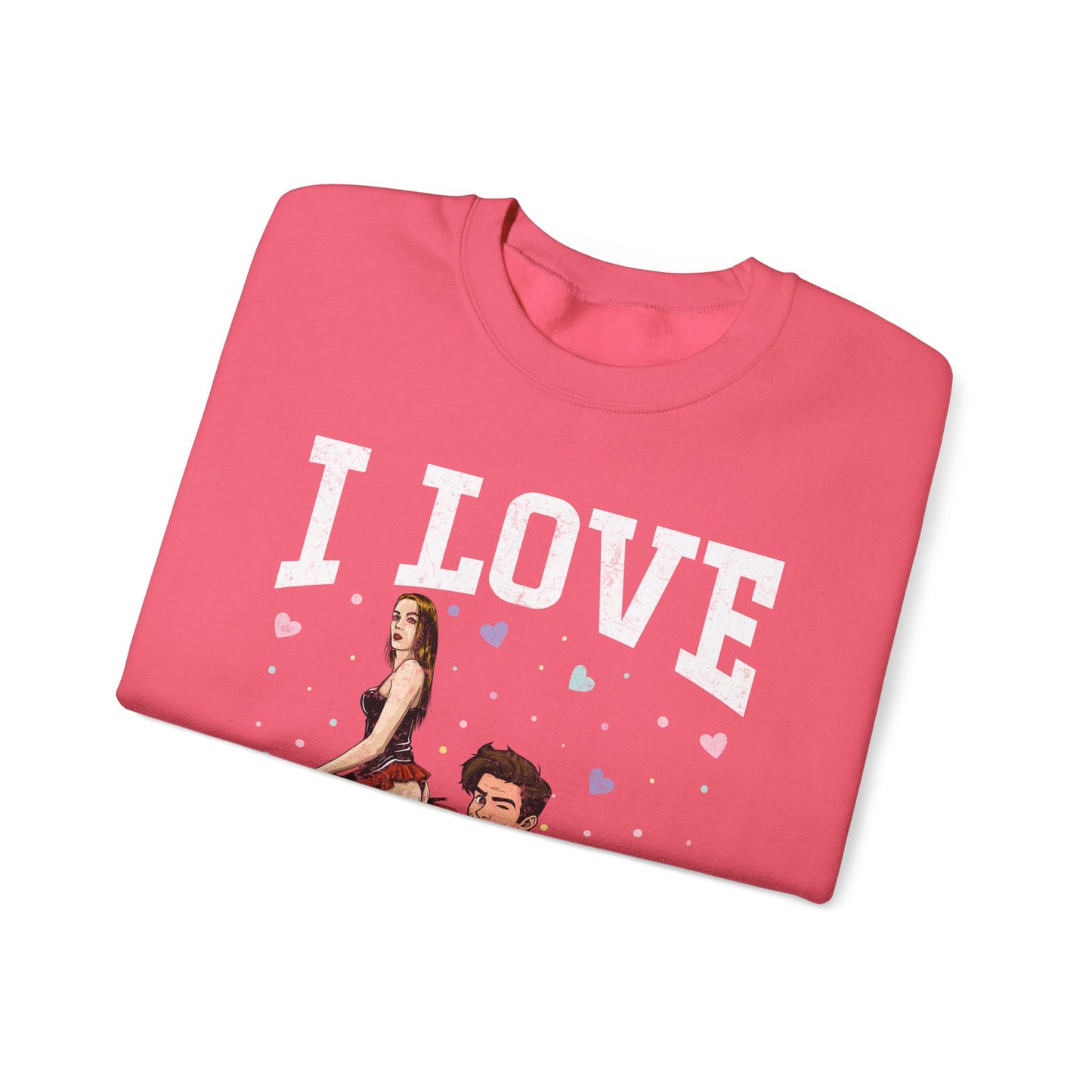 I Love Facesitters - Unisex Heavy Blend™ Crewneck Sweatshirt