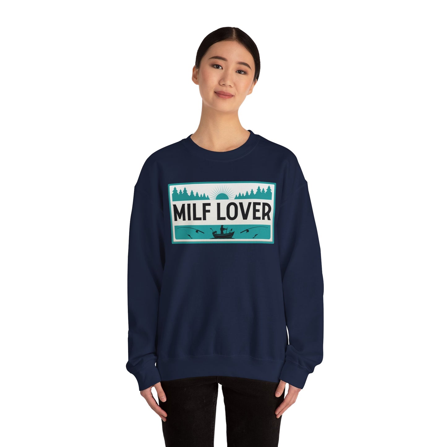 MILF Lover - Unisex Heavy Blend™ Crewneck Sweatshirt