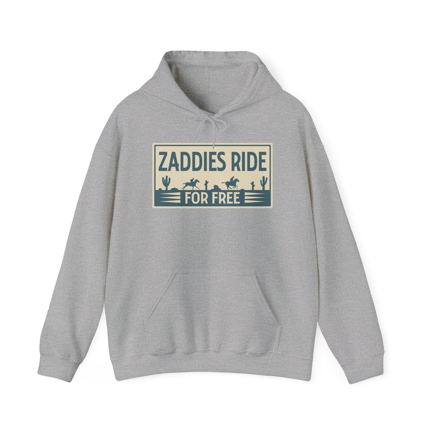 Zaddies Ride For Free - Unisex Heavy Blend™ Hooded Sweatshirt