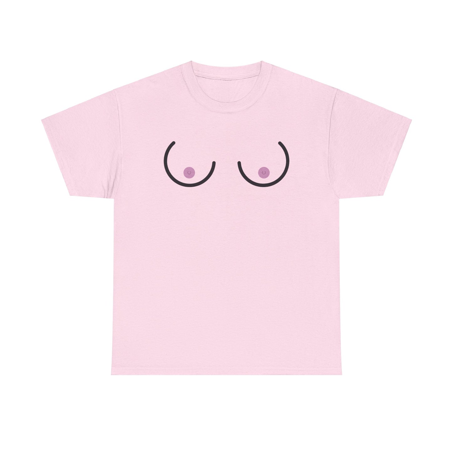 Boobies - Cute Unisex Heavy Cotton Tee