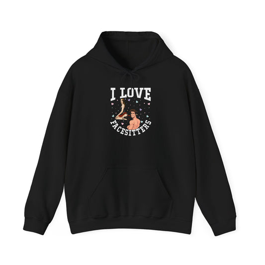 I Love Facesitters - Unisex Heavy Blend™ Hooded Sweatshirt