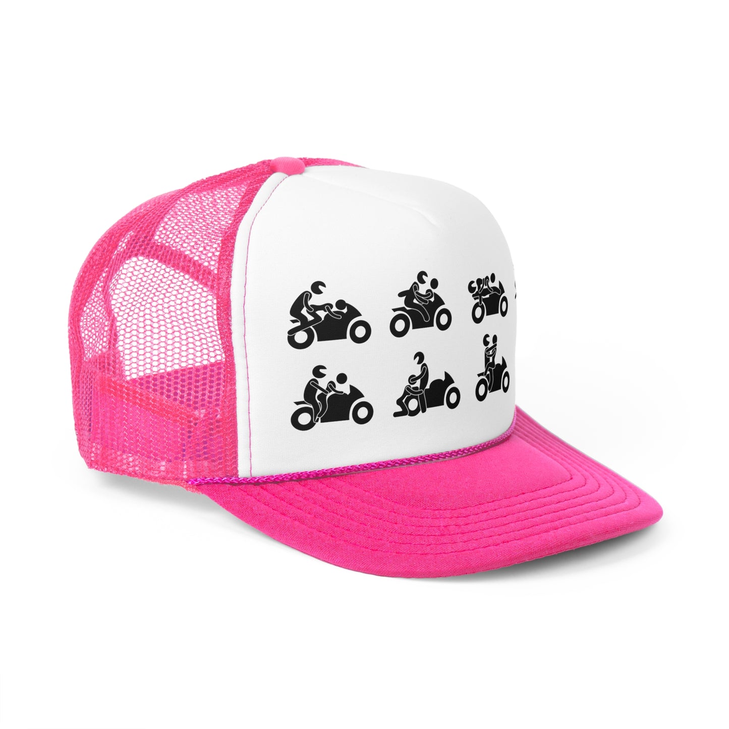 Motorcycle Action - Funny Trucker Caps