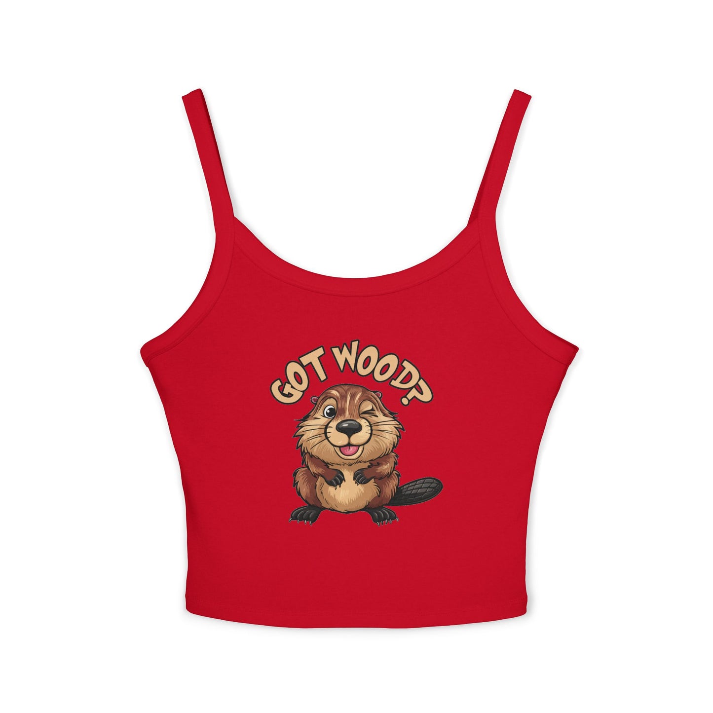 Got Wood? - Women's Spaghetti Strap Tank Top