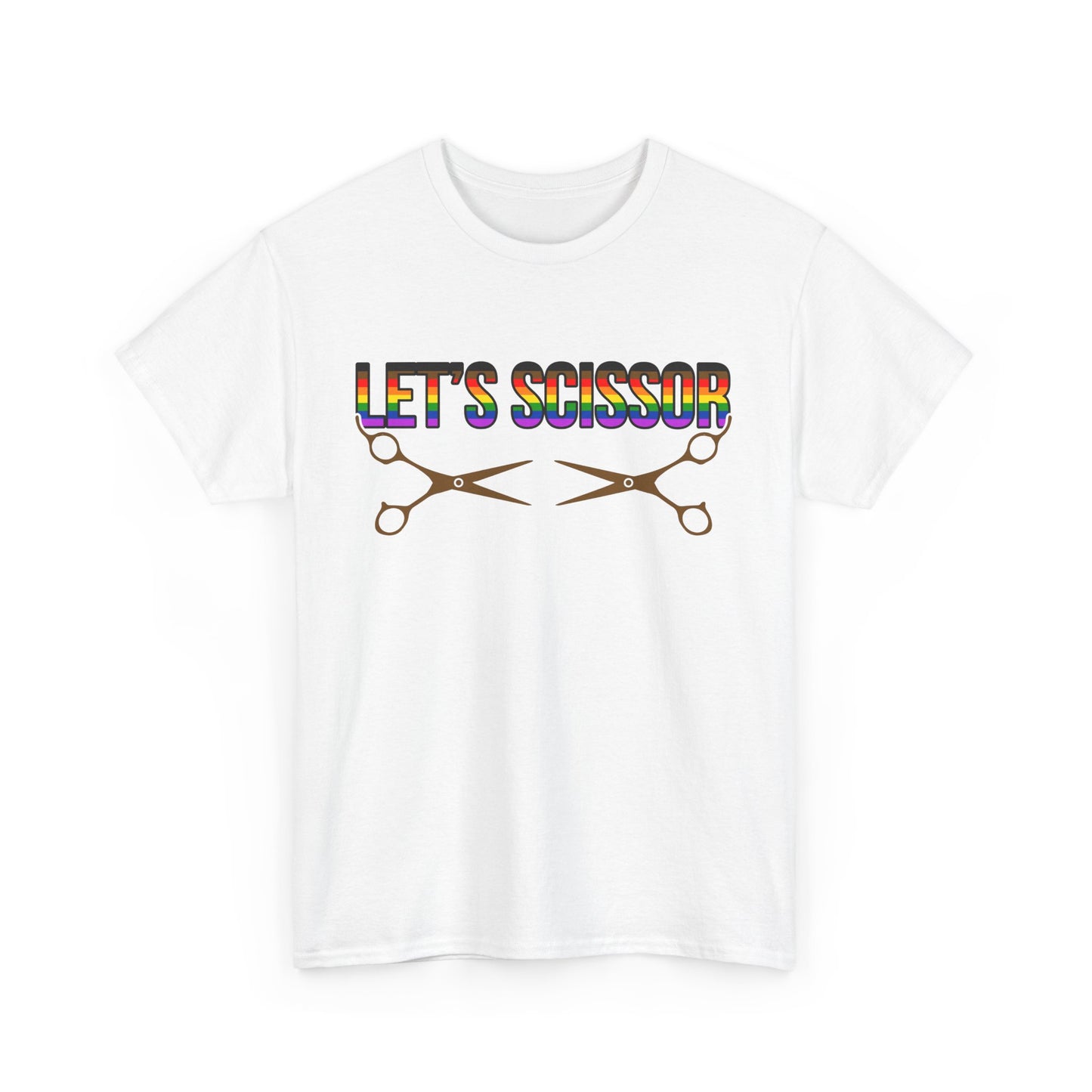 Let's Scissor - Unisex Heavy Cotton Tee
