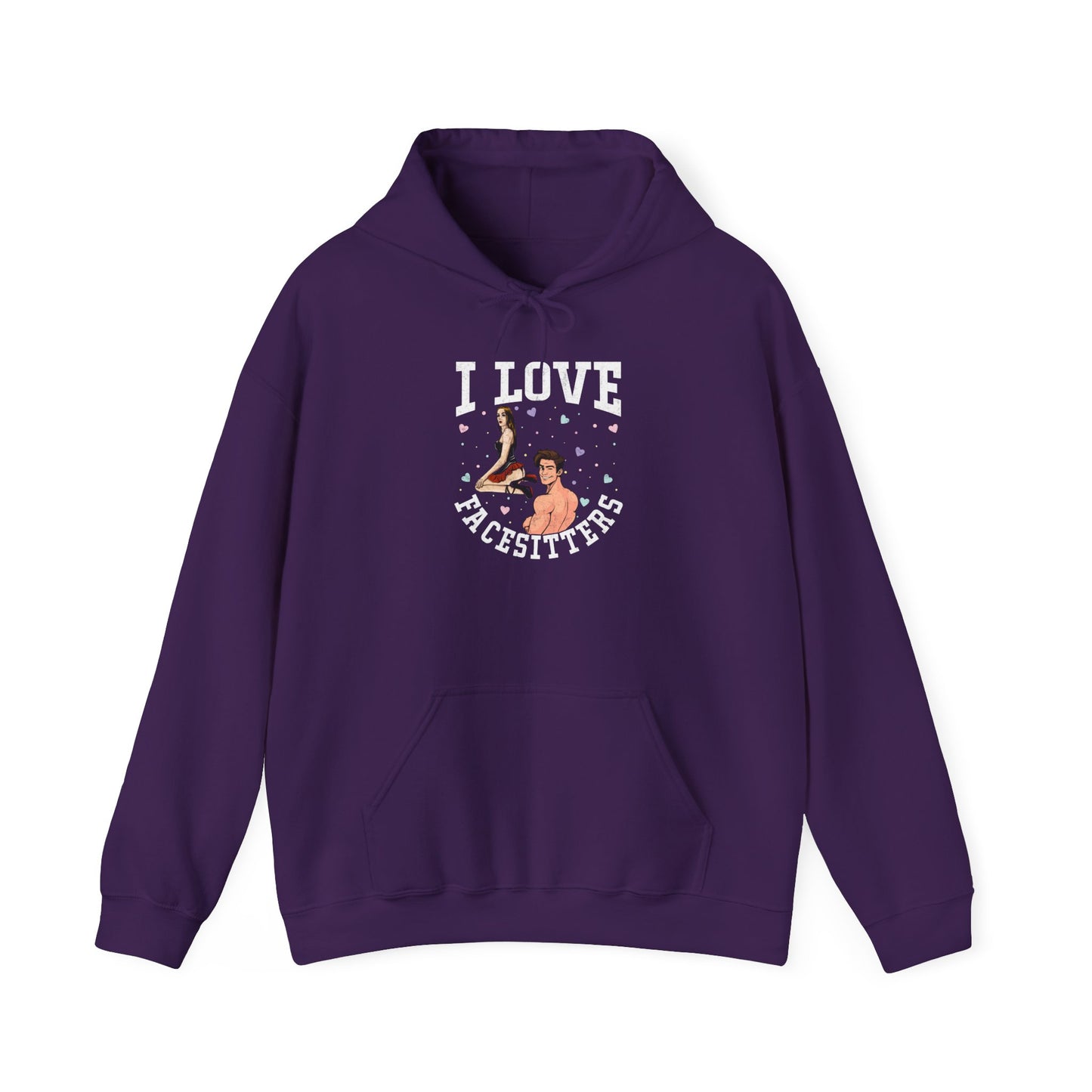 I Love Facesitters - Unisex Heavy Blend™ Hooded Sweatshirt