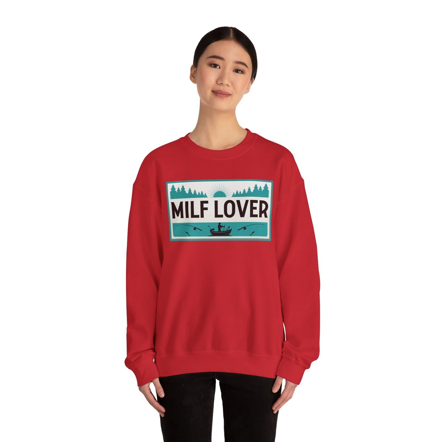 MILF Lover - Unisex Heavy Blend™ Crewneck Sweatshirt