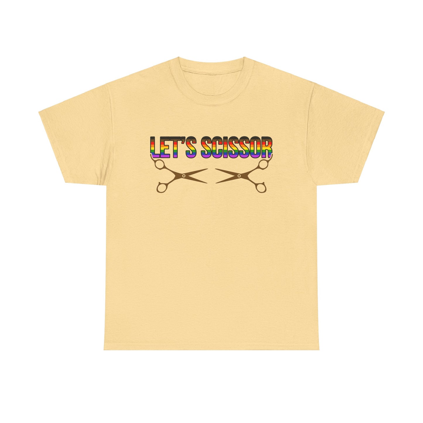 Let's Scissor - Unisex Heavy Cotton Tee