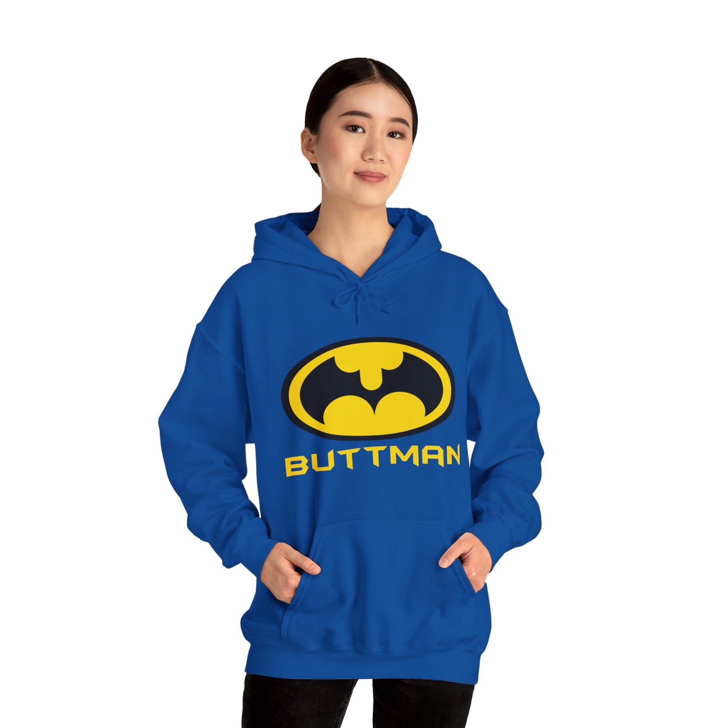 Butt Man - Funny Unisex Heavy Blend Hoodie
