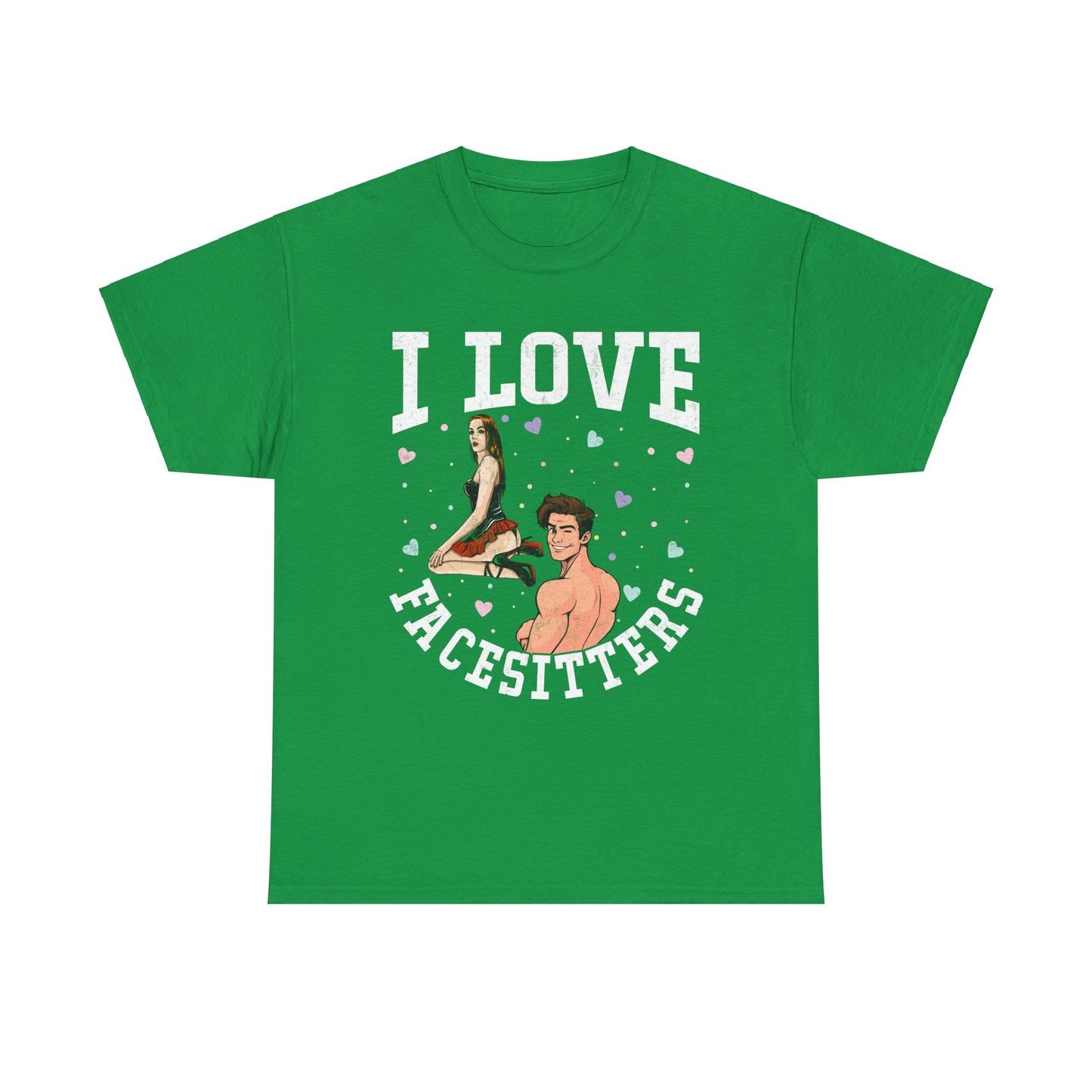 I Love Facesitters - Unisex Heavy Cotton Tee