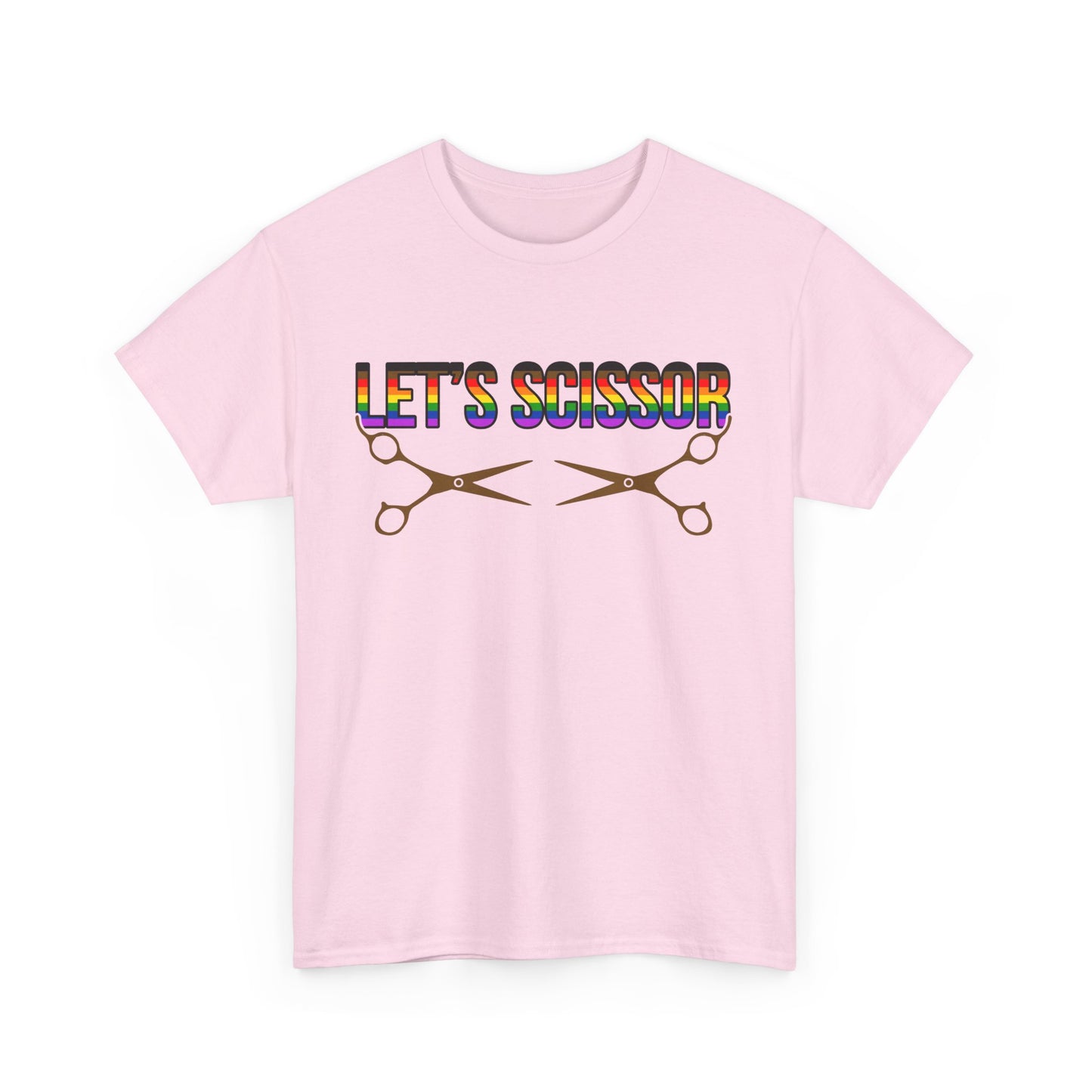 Let's Scissor - Unisex Heavy Cotton Tee