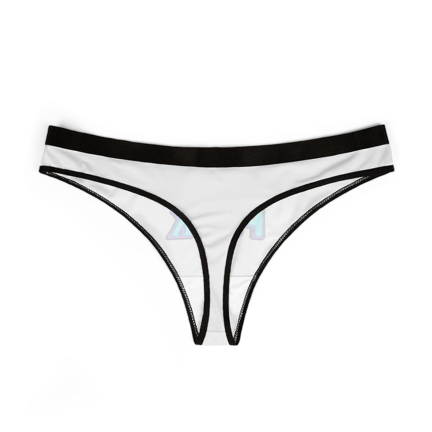 Let's Fuck - White - Women's Thongs (AOP)