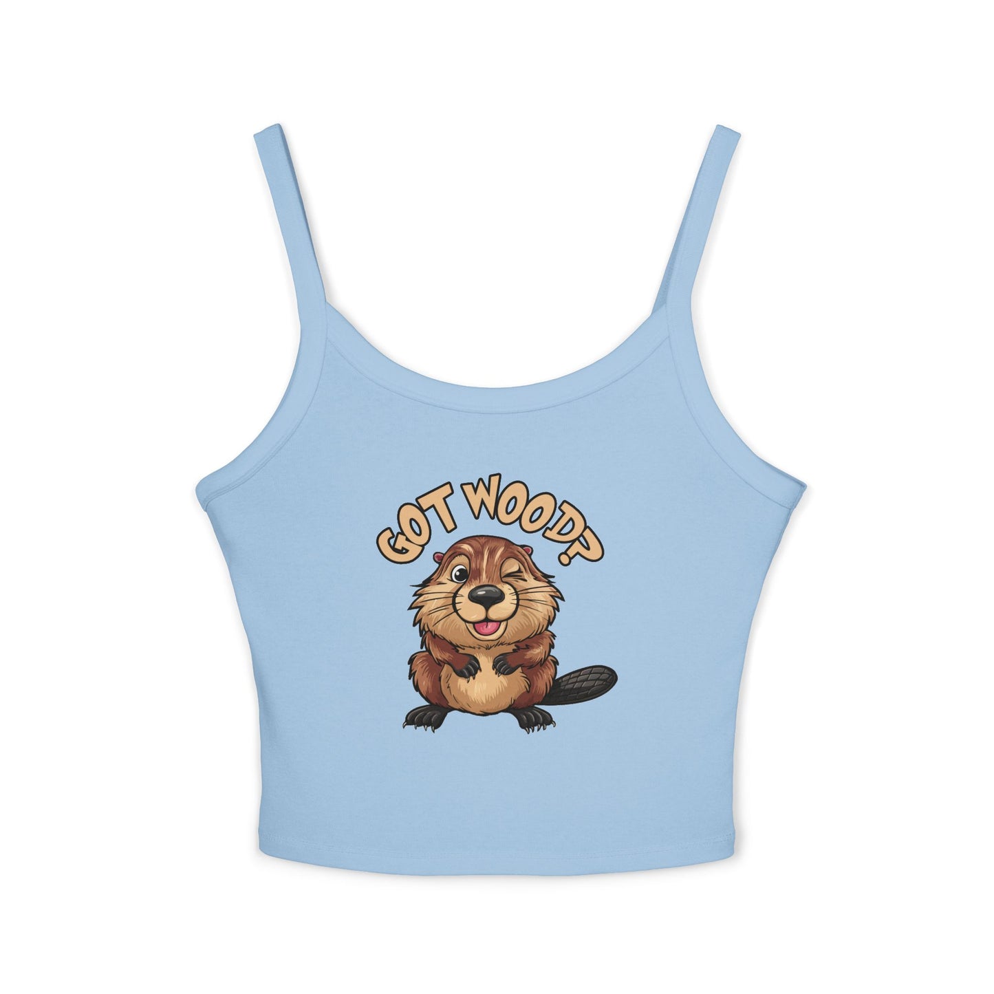Got Wood? - Women's Spaghetti Strap Tank Top