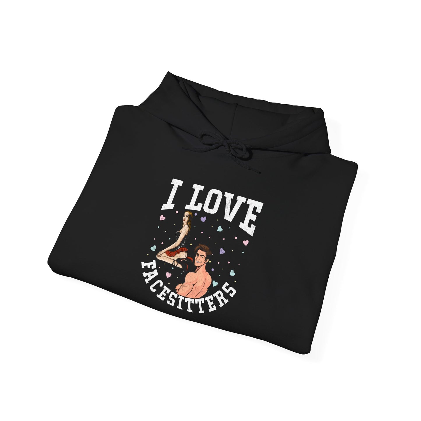 I Love Facesitters - Unisex Heavy Blend™ Hooded Sweatshirt