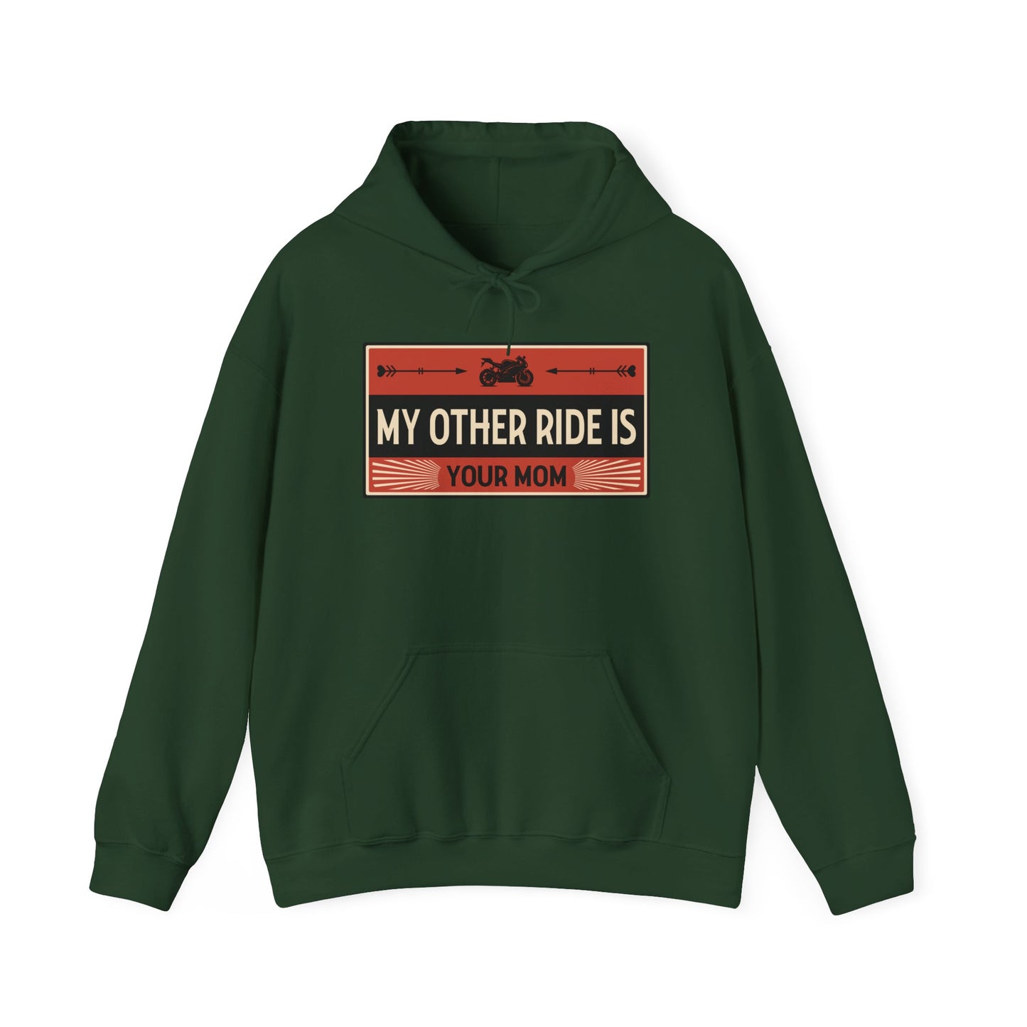 My Other Ride Is Your Mom - Unisex Heavy Blend™ Hooded Sweatshirt