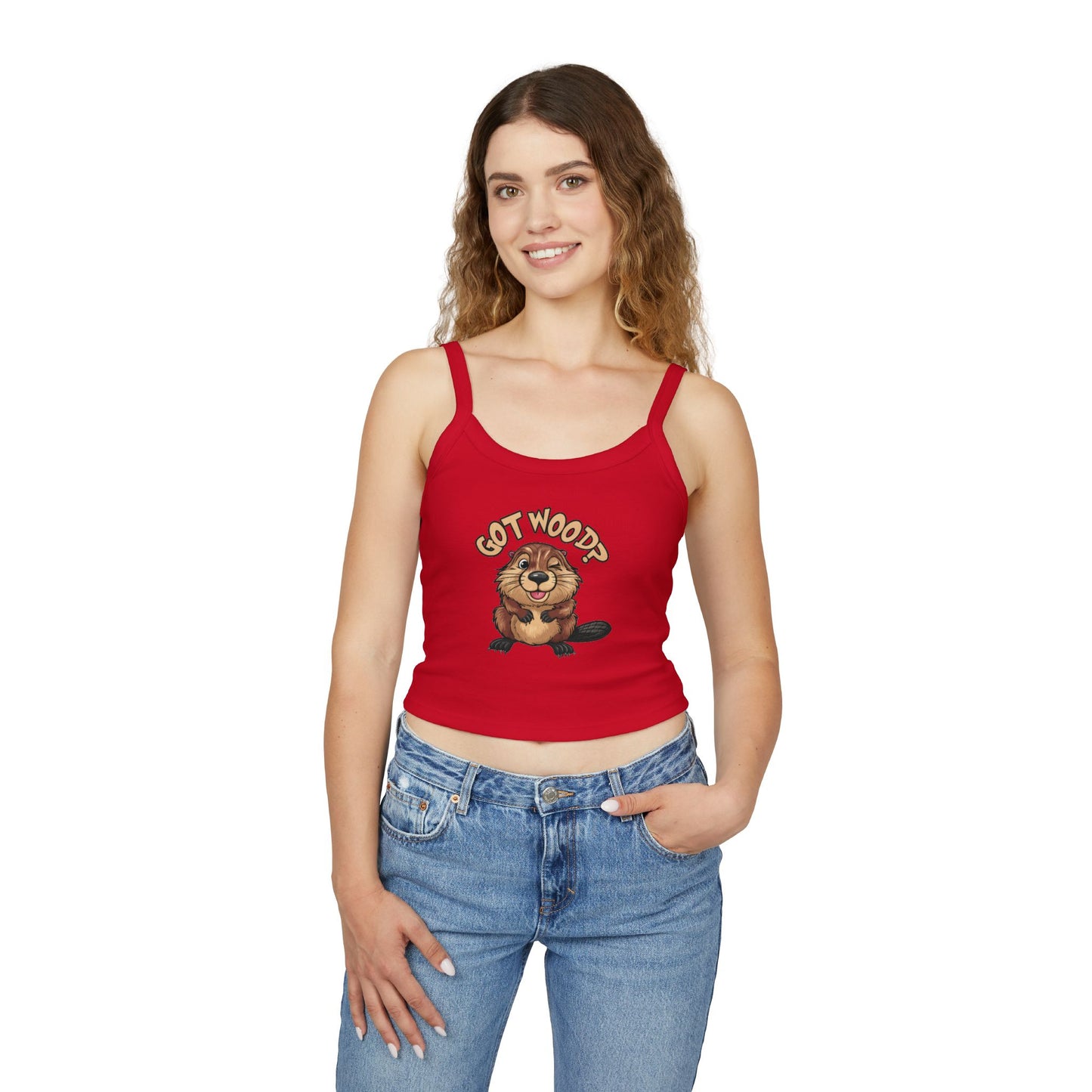 Got Wood? - Women's Spaghetti Strap Tank Top
