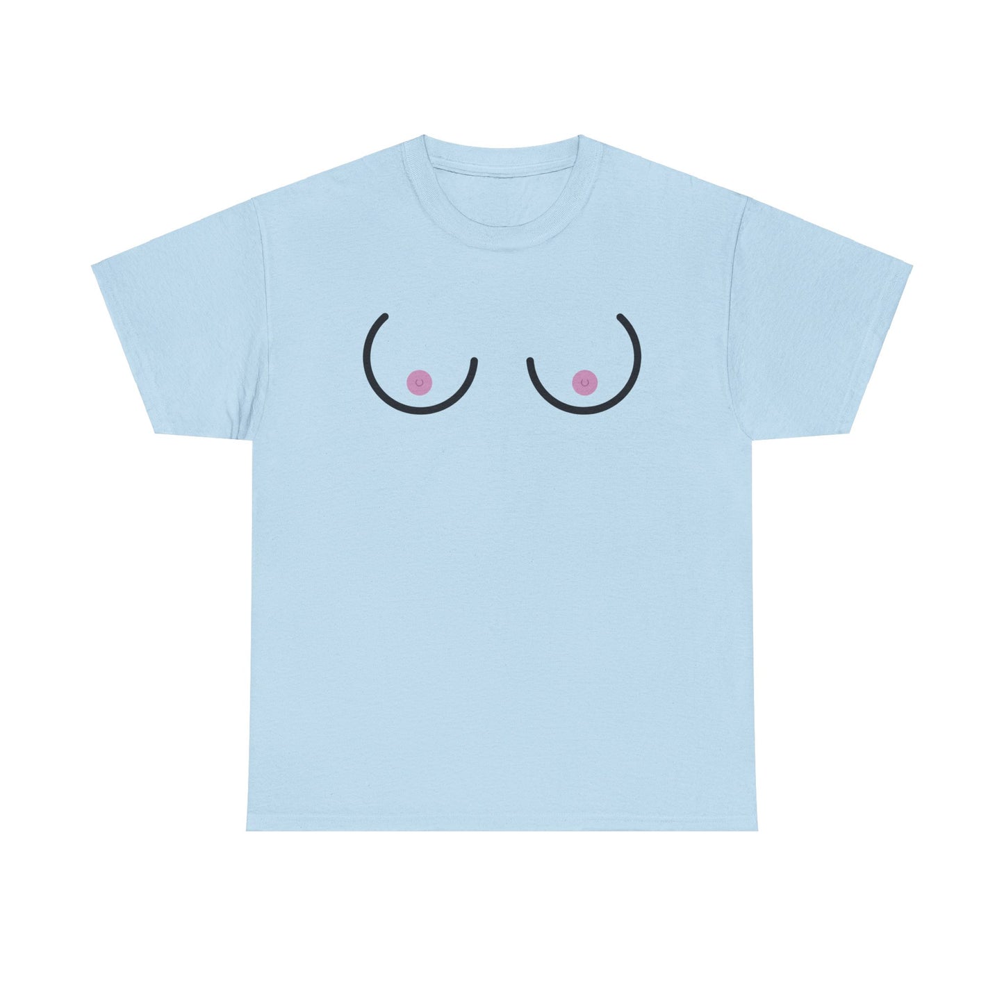 Boobies - Cute Unisex Heavy Cotton Tee