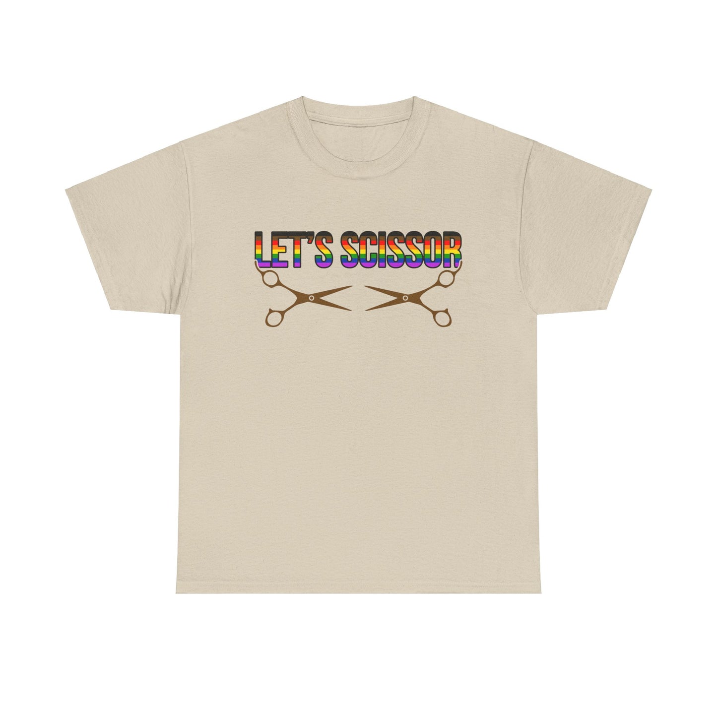 Let's Scissor - Unisex Heavy Cotton Tee