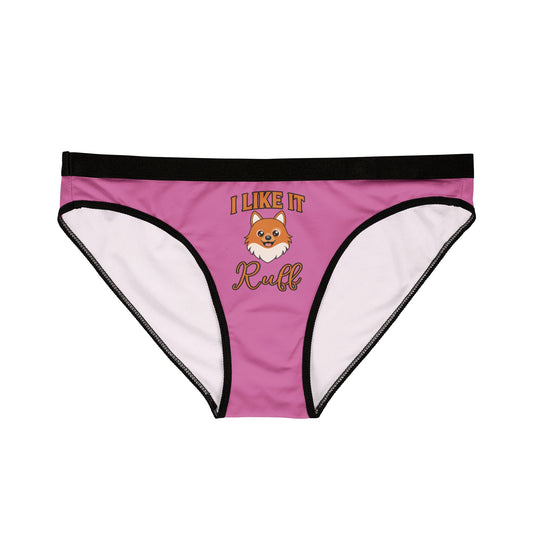 I Like It Ruff - Light Pink - Women's Underwear (AOP)