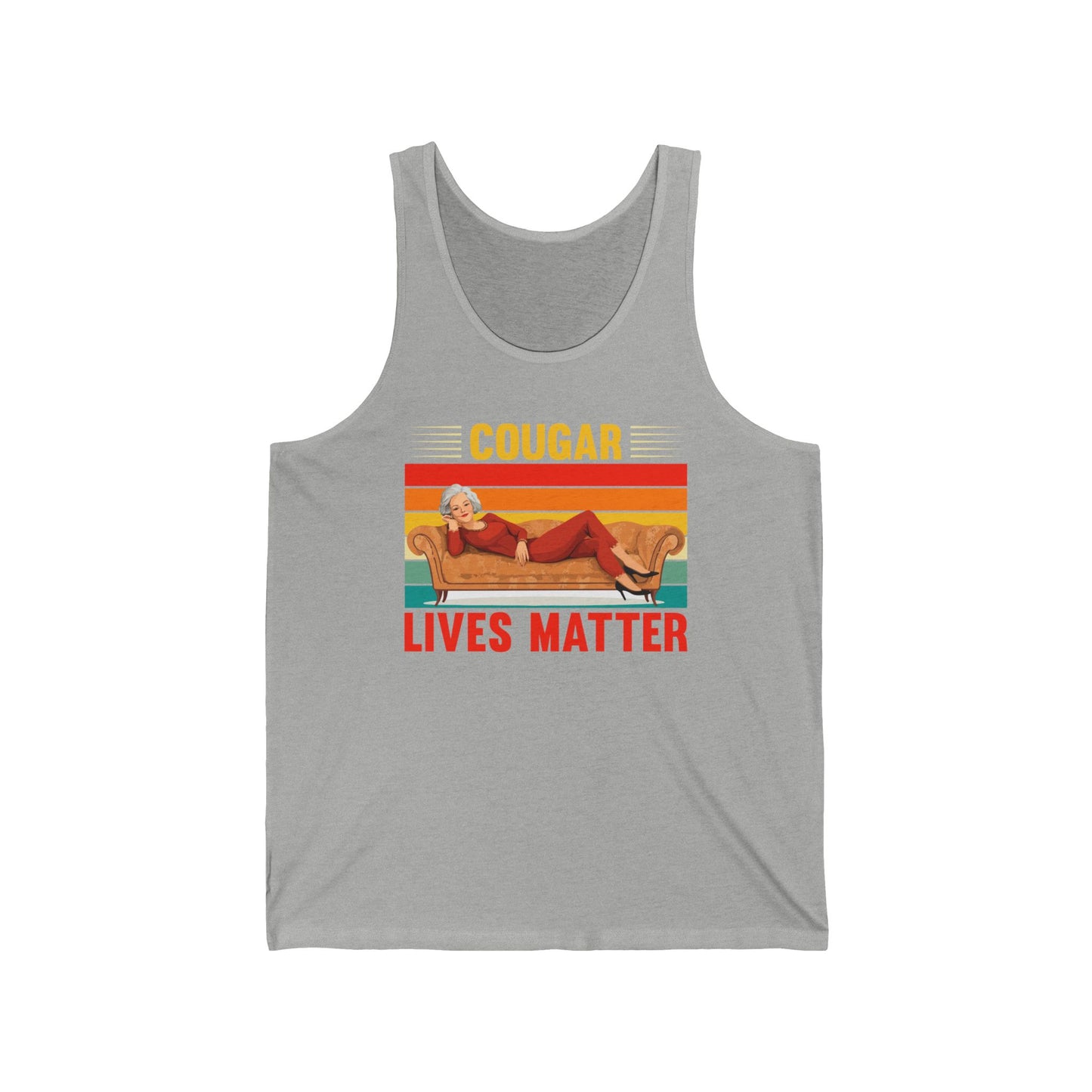Cougar Lives Matter - Unisex Jersey Tank
