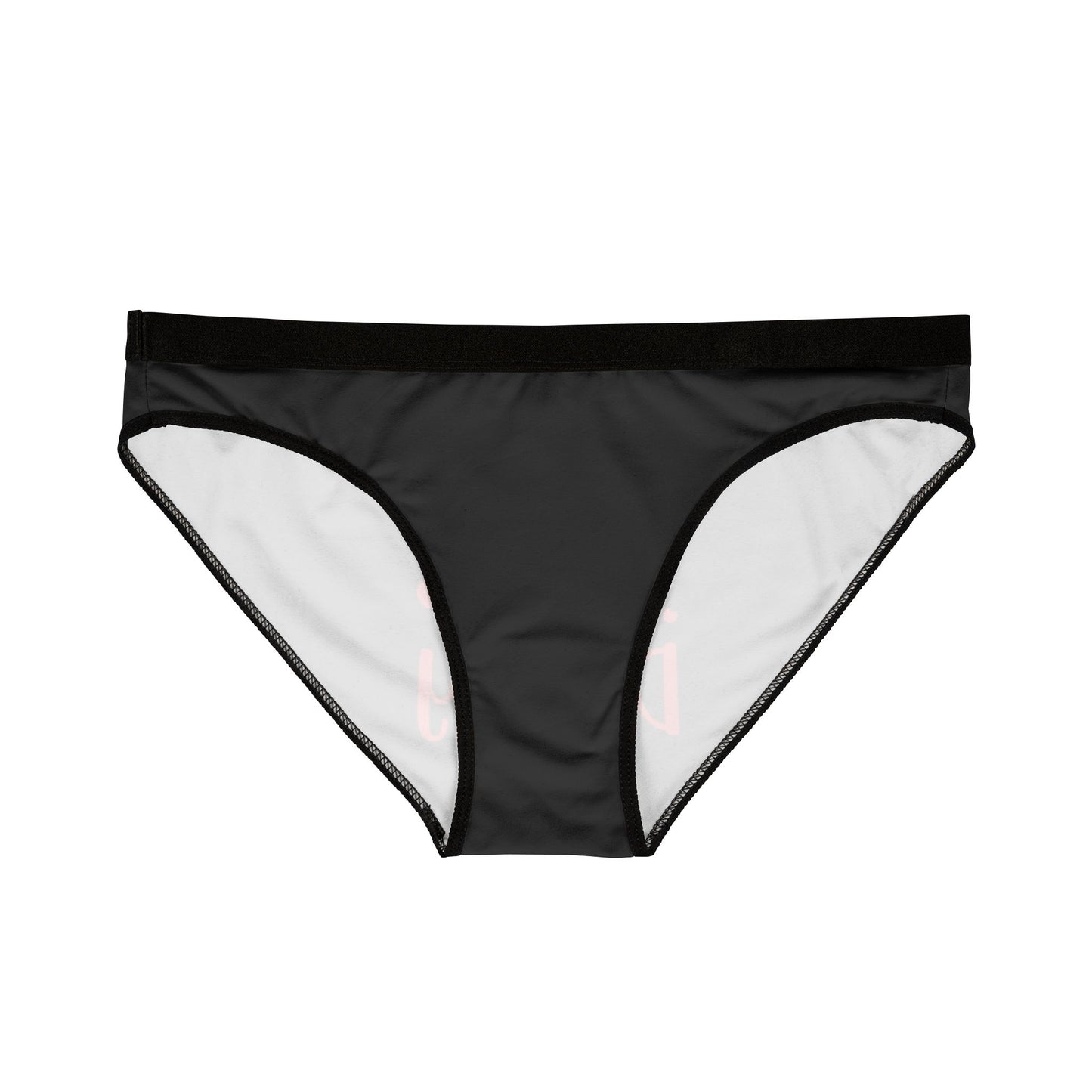 Spank Me Daddy - Black - Rear- Women's Underwear (AOP)