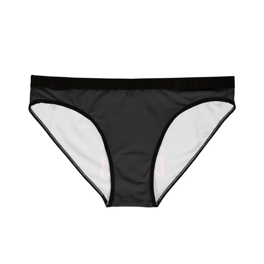 Spank Me Daddy - Black - Rear- Women's Underwear (AOP)