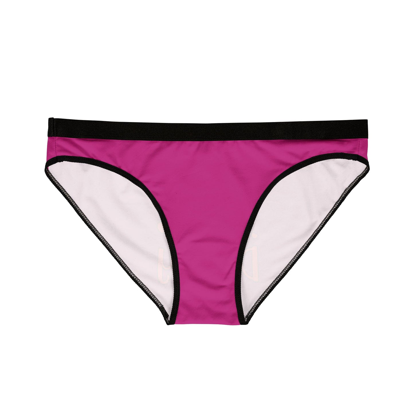 Spank Me Daddy - Pink - Rear - Women's Underwear (AOP)