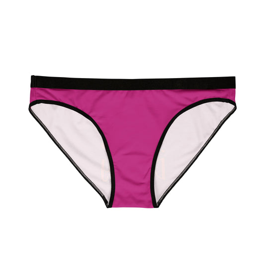 Spank Me Daddy - Pink - Rear - Women's Underwear (AOP)