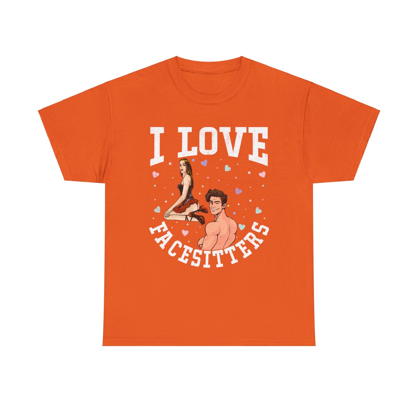 I Love Facesitters - Unisex Heavy Cotton Tee