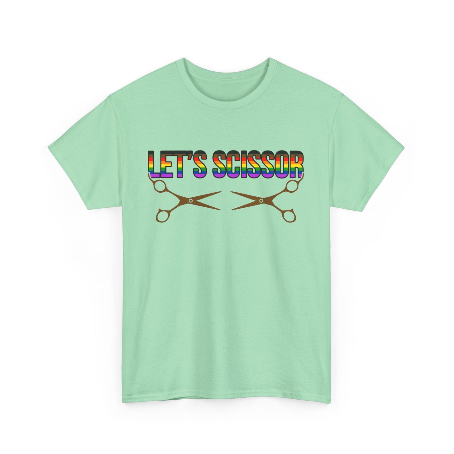 Let's Scissor - Unisex Heavy Cotton Tee