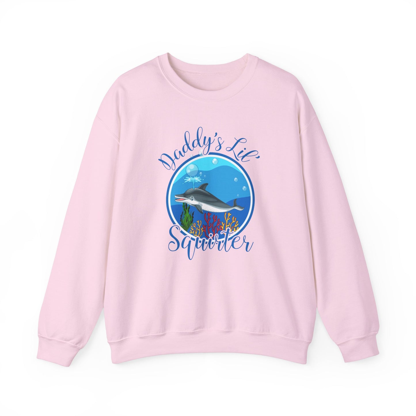 Daddy's Lil' Squirter - Unisex Heavy Blend™ Crewneck Sweatshirt