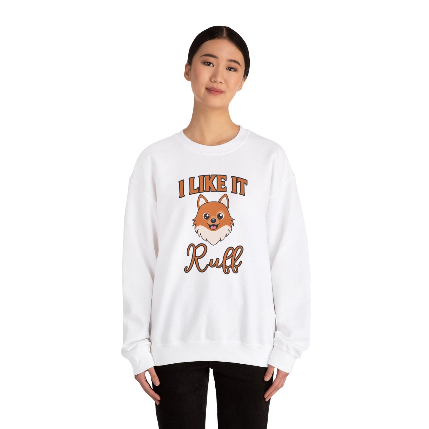 I Like It Ruff - Unisex Heavy Blend™ Crewneck Sweatshirt