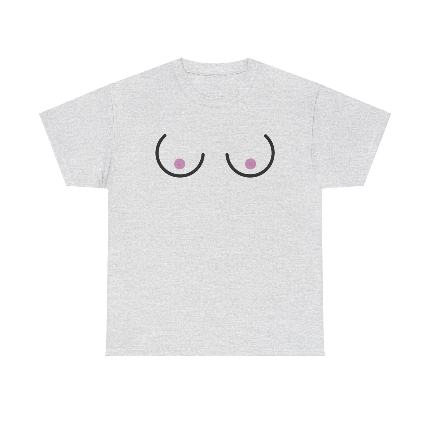 Boobies - Cute Unisex Heavy Cotton Tee
