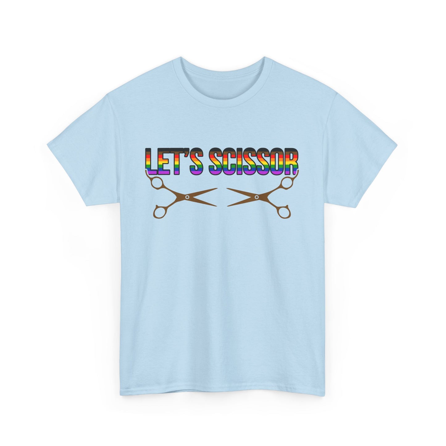Let's Scissor - Unisex Heavy Cotton Tee