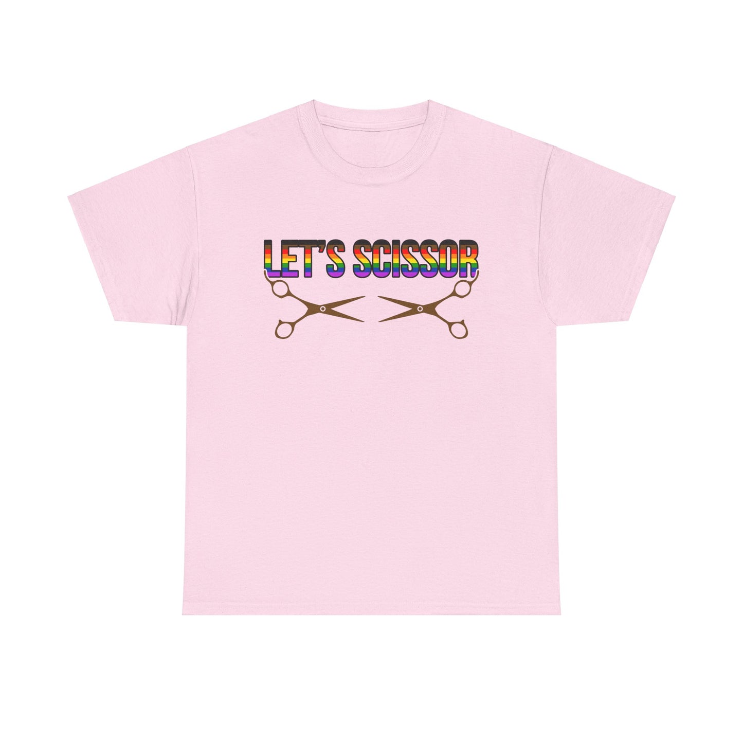 Let's Scissor - Unisex Heavy Cotton Tee