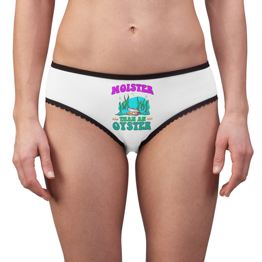 Moister Than An Oyster - Women's Briefs (AOP)
