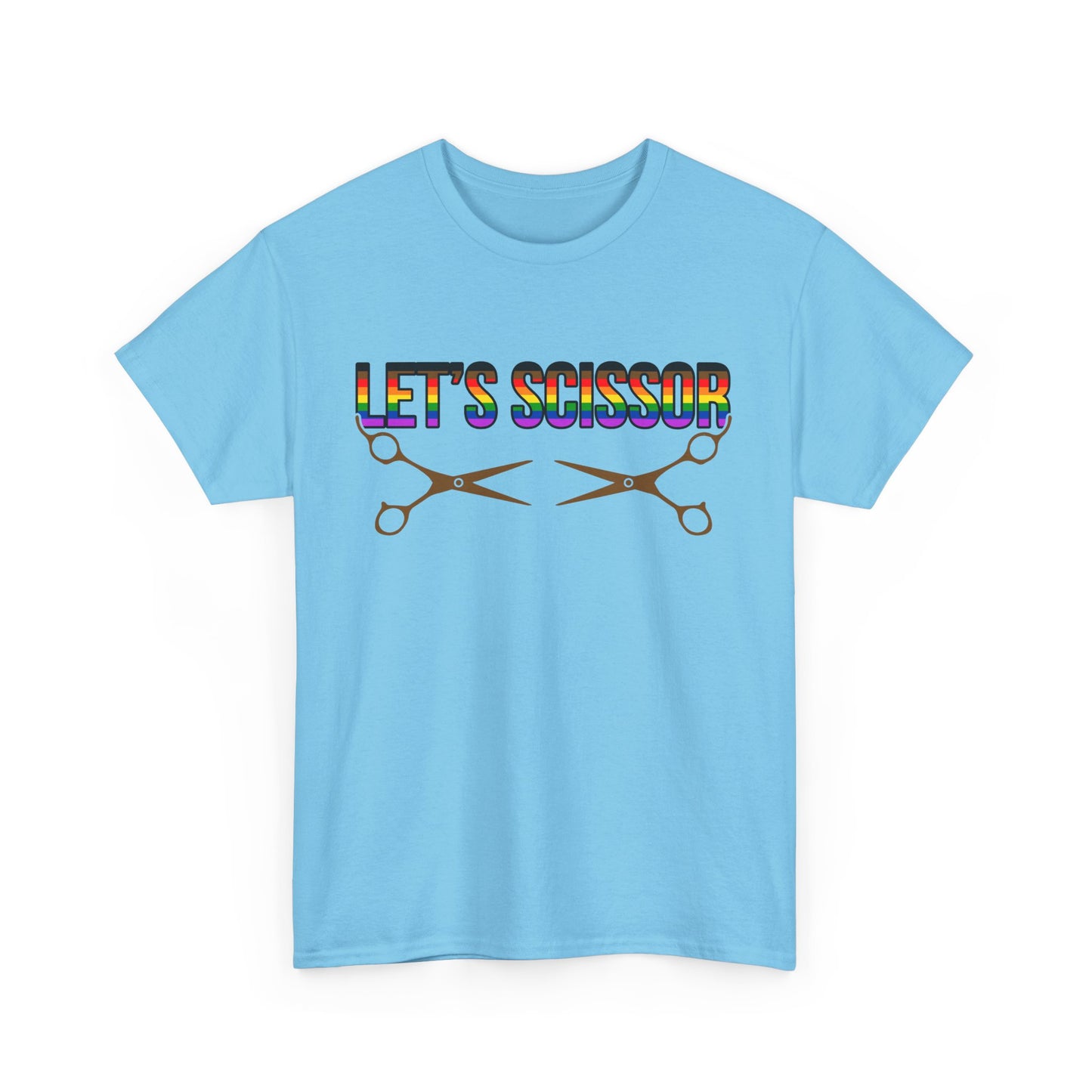 Let's Scissor - Unisex Heavy Cotton Tee