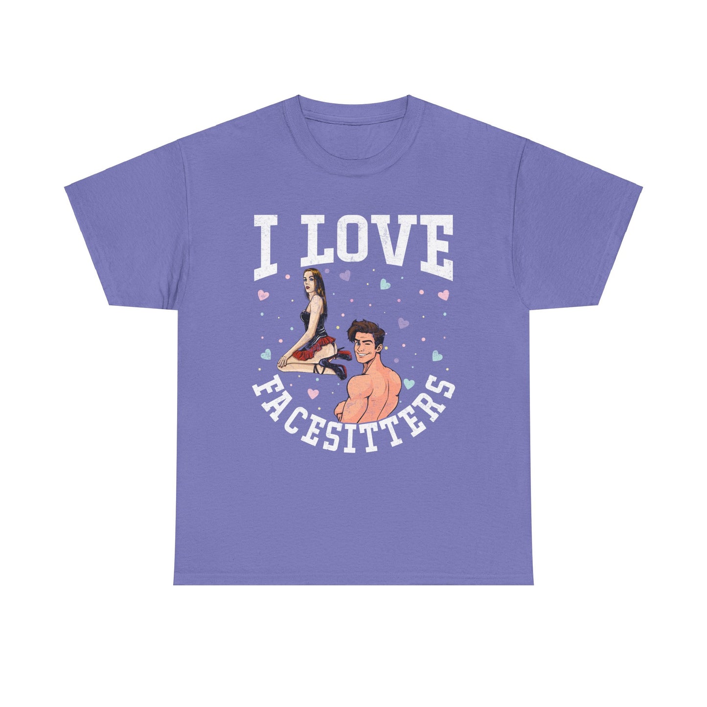 I Love Facesitters - Unisex Heavy Cotton Tee