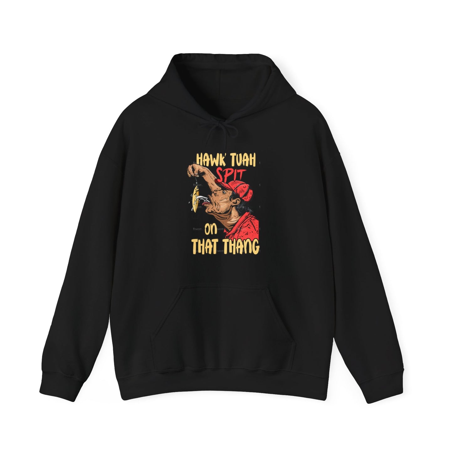 Hawk Tuah Spit On That Thang - Guy Spitting on Lure - Unisex Heavy Blend Hoodie