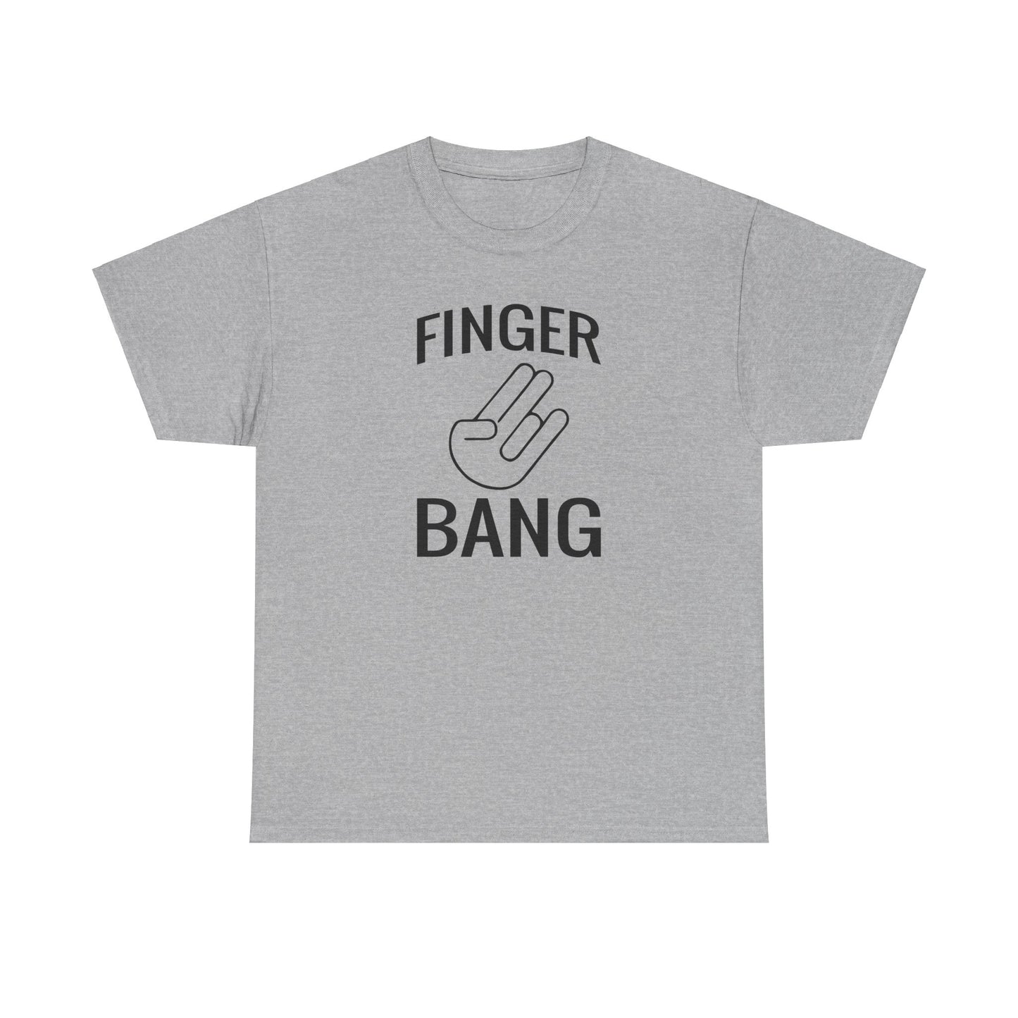 Finger Bang - Unisex Heavy Cotton Tee