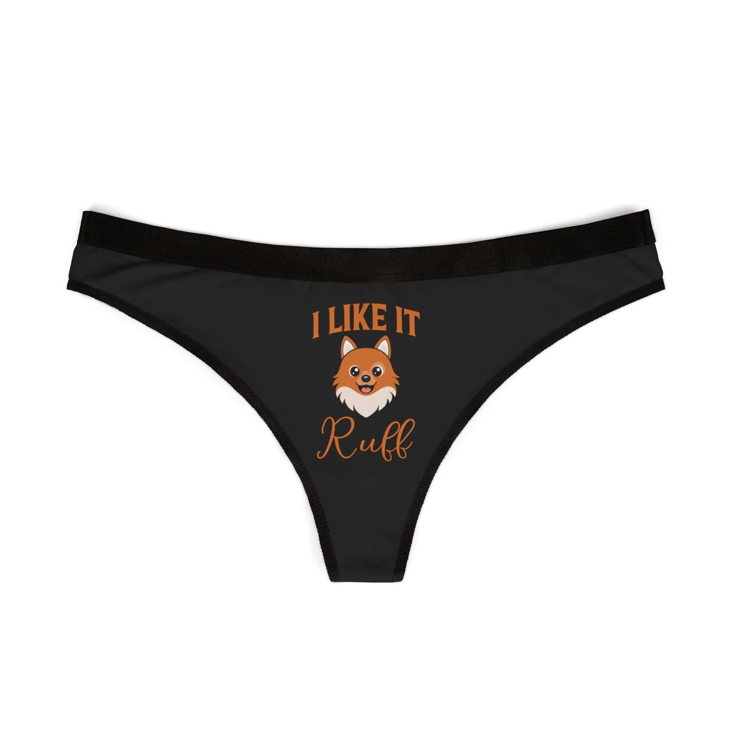 I Like It Ruff - Women's Thongs (AOP)