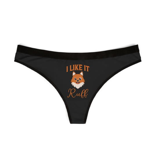 I Like It Ruff - Women's Thongs (AOP)