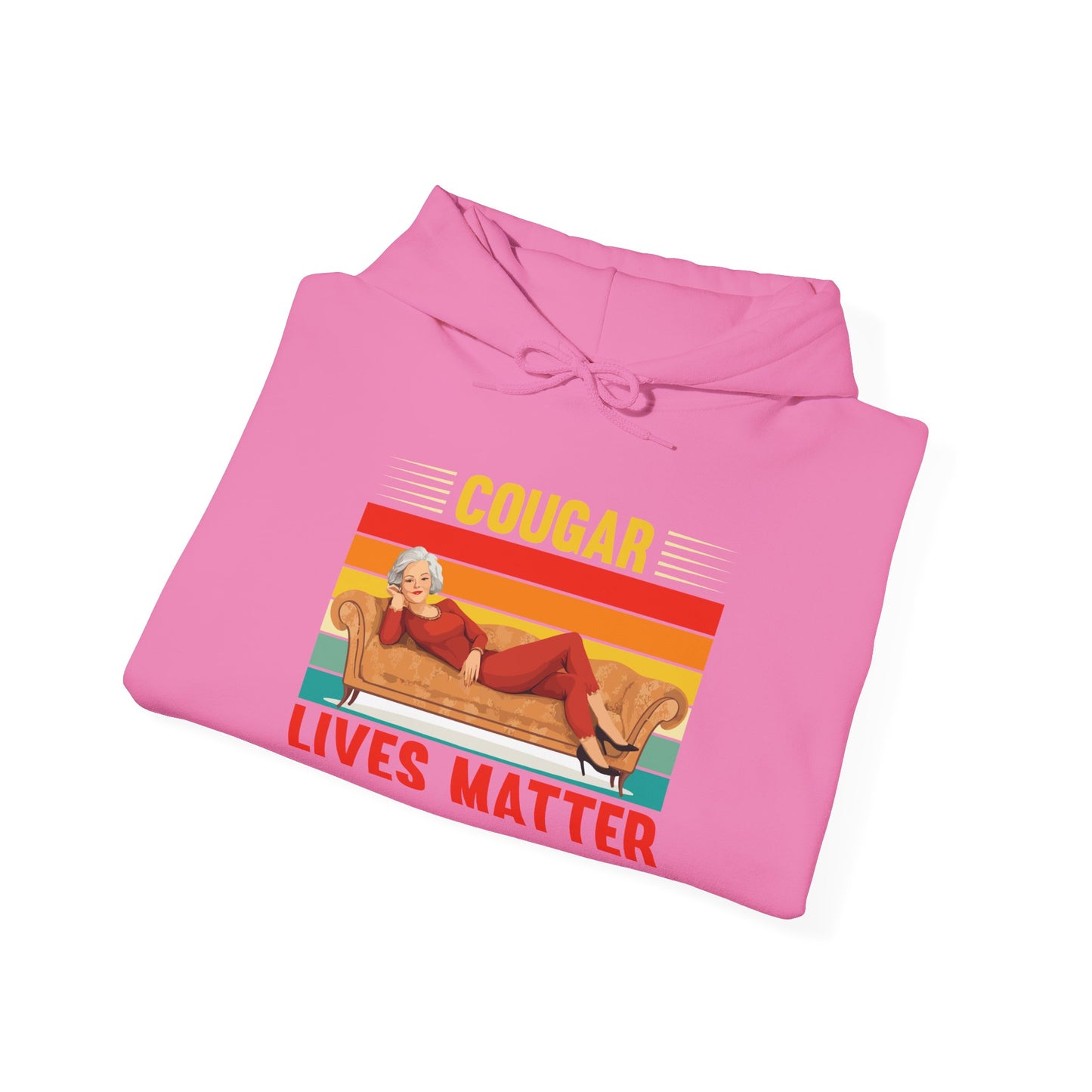 Cougar Lives Matter - Unisex Heavy Blend™ Hooded Sweatshirt