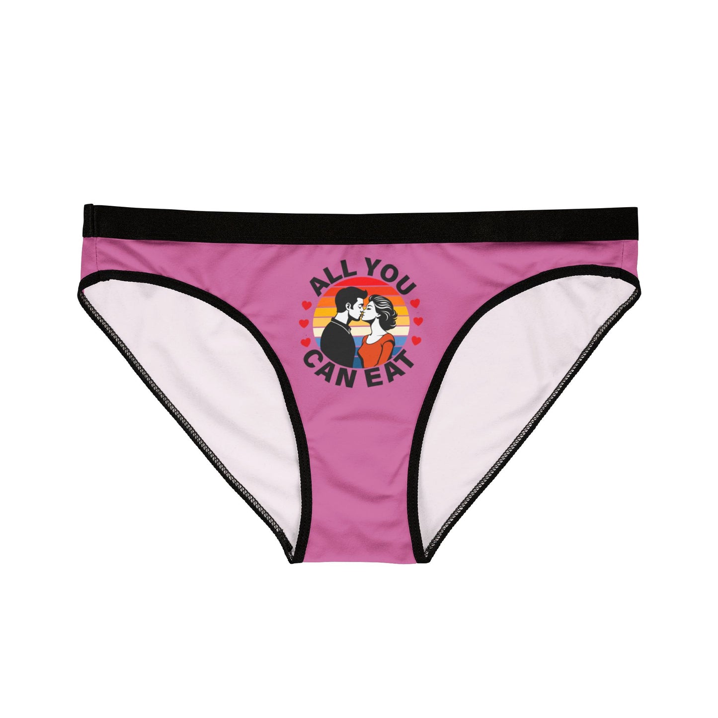 All You Can Eat - Light Pink - Women's Underwear (AOP)