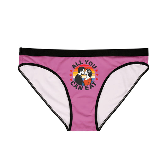 All You Can Eat - Light Pink - Women's Underwear (AOP)