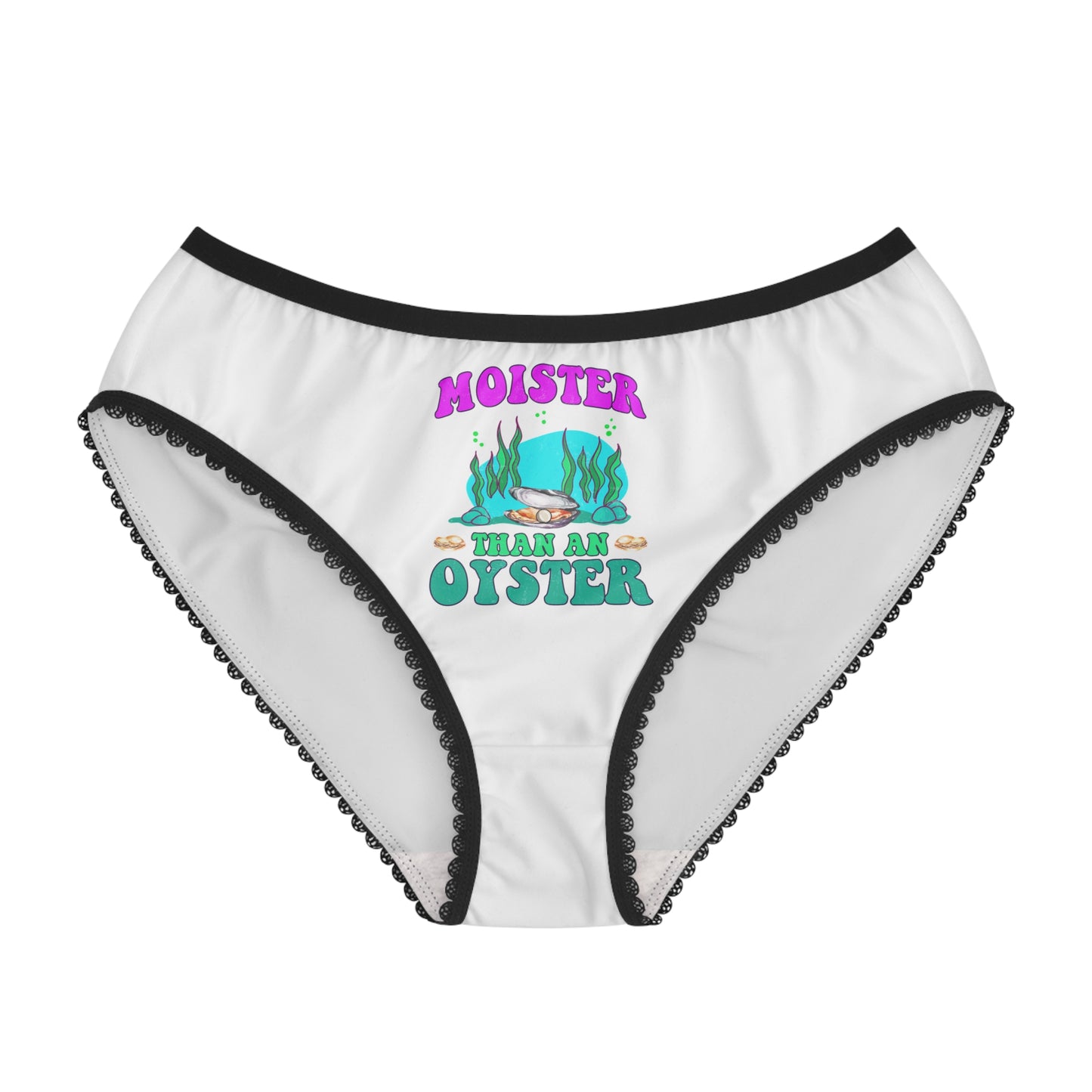 Moister Than An Oyster - Women's Briefs (AOP)