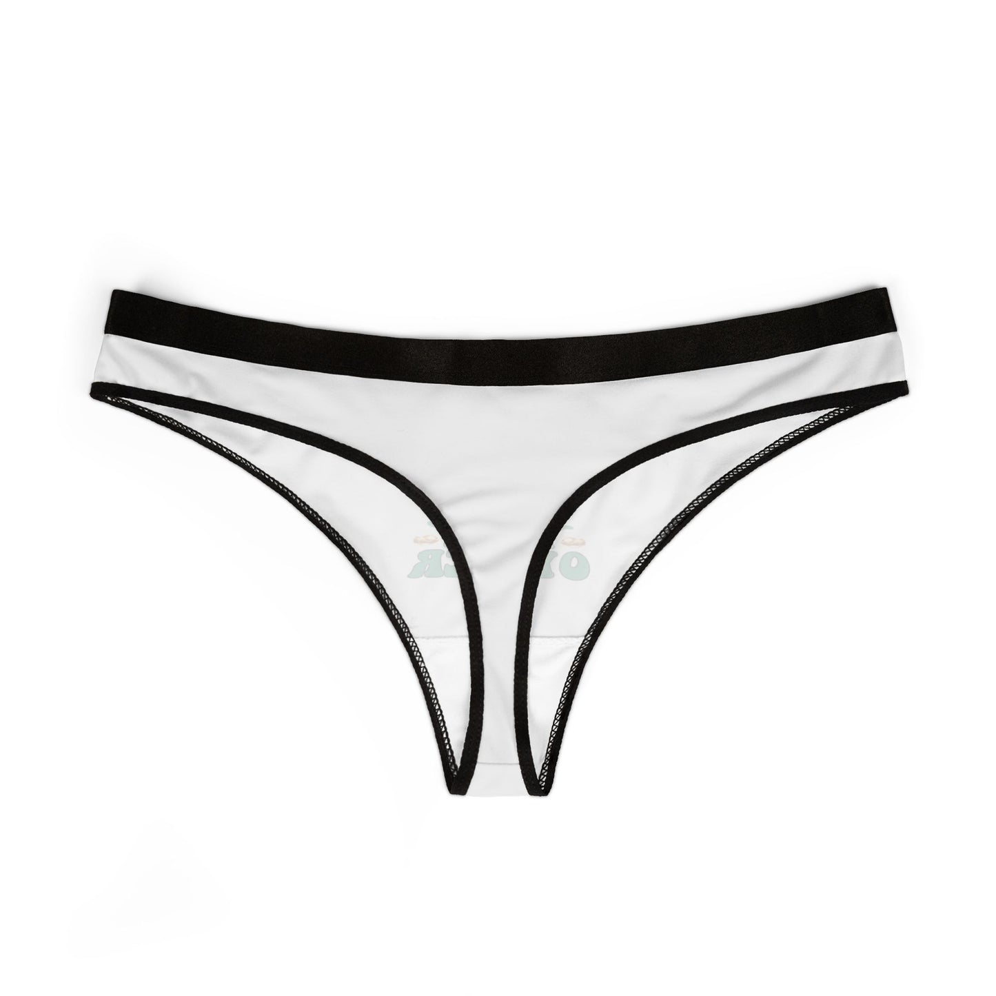 Moister Than An Oyster - Women's Thongs (AOP)