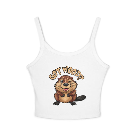 Got Wood? - Women's Spaghetti Strap Tank Top