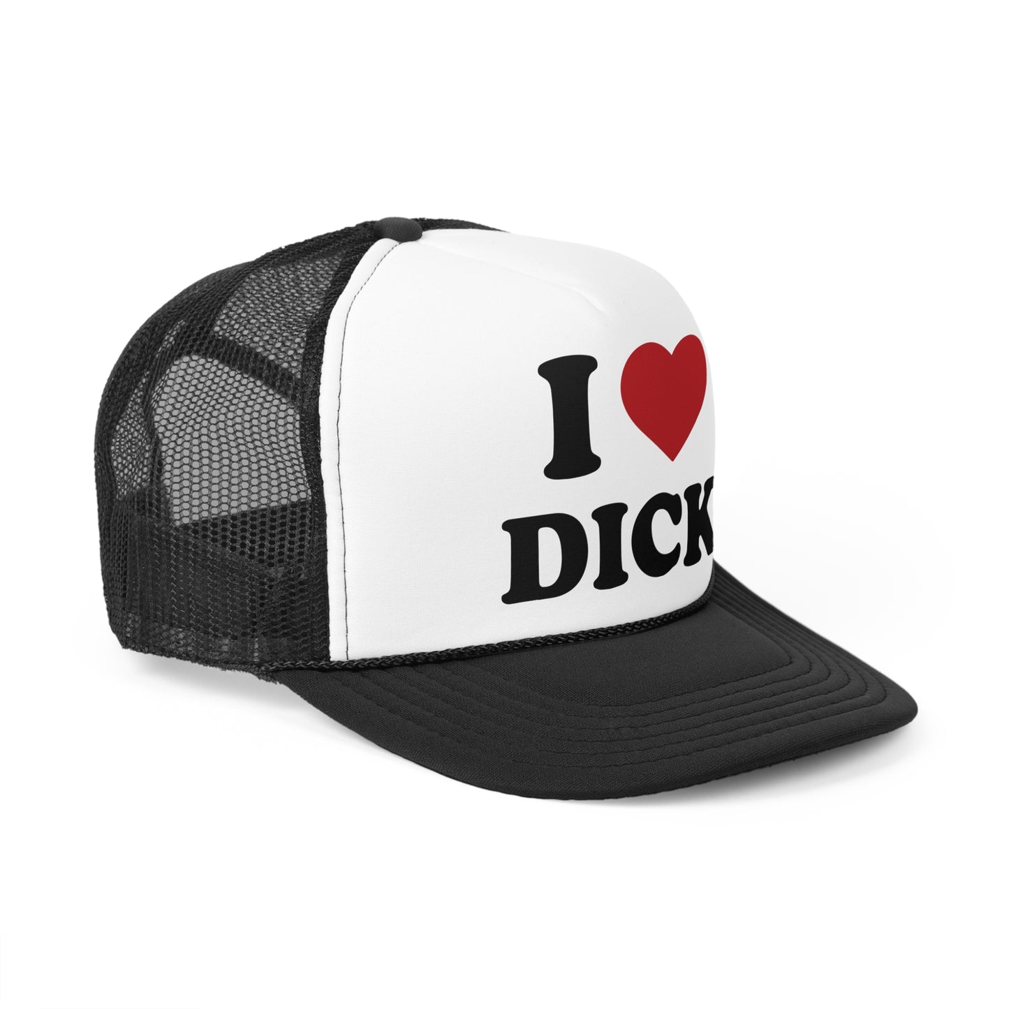 I Heart Dick - Funny Trucker Caps