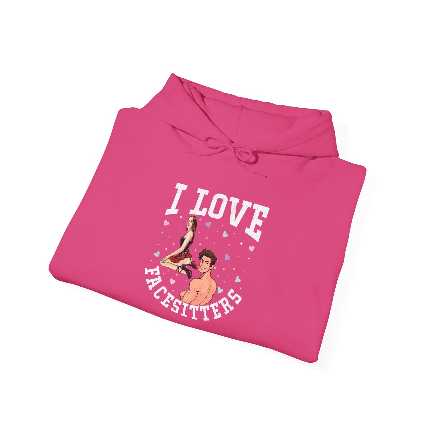 I Love Facesitters - Unisex Heavy Blend™ Hooded Sweatshirt