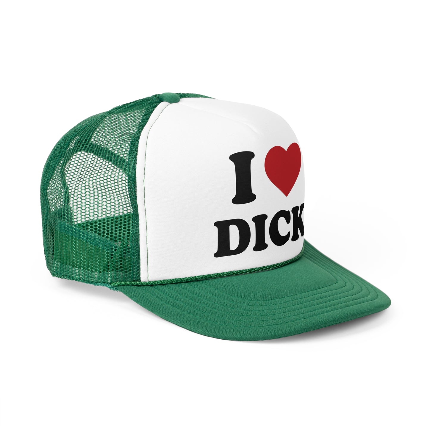I Heart Dick - Funny Trucker Caps
